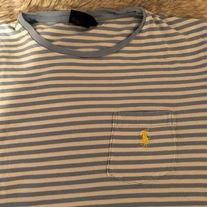 Striped Polo Tee